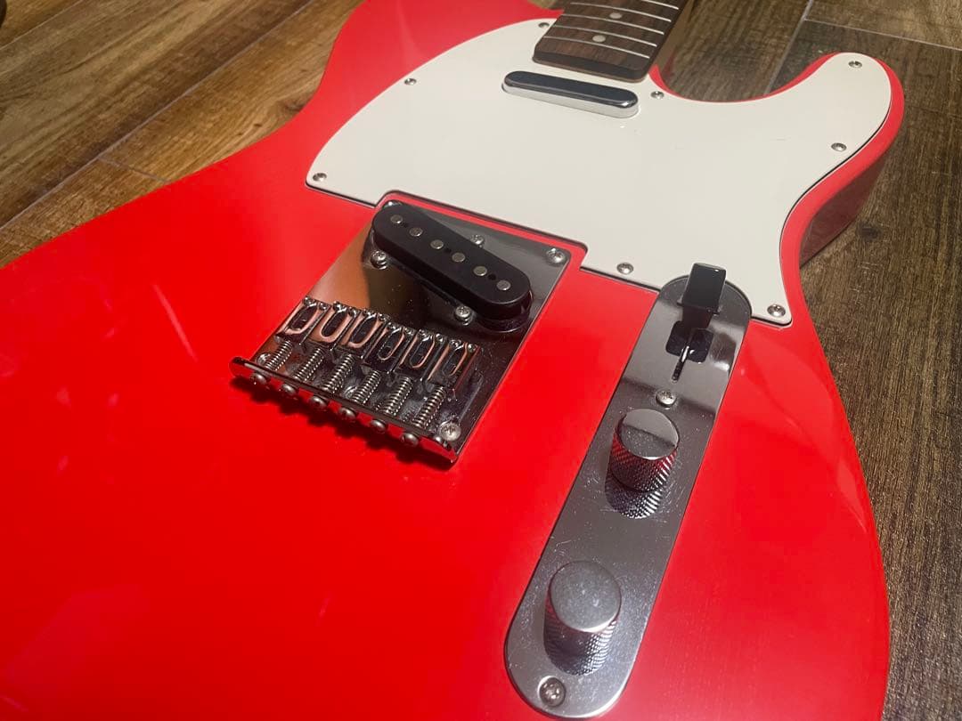 Squier テレキャスター Race Red