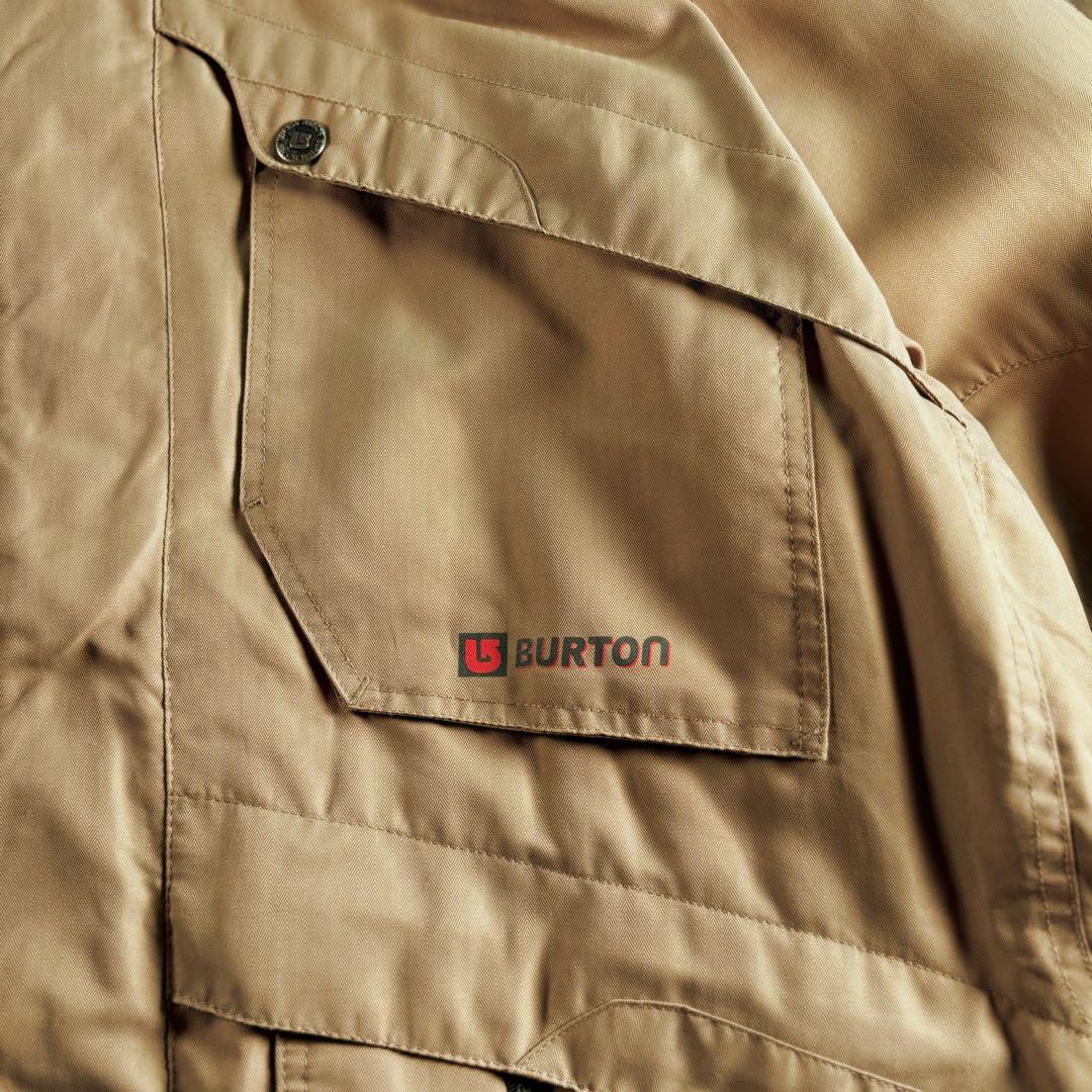 古着　オールドバートン　マウンテンパーカー　ブラウン　ベージュ　L 90s M.
