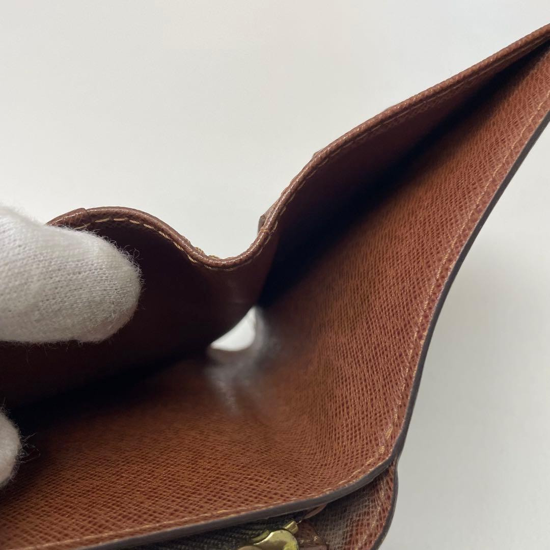 A*I様 Louis Vuitton モノグラム　二つ折り財布 ブラウン