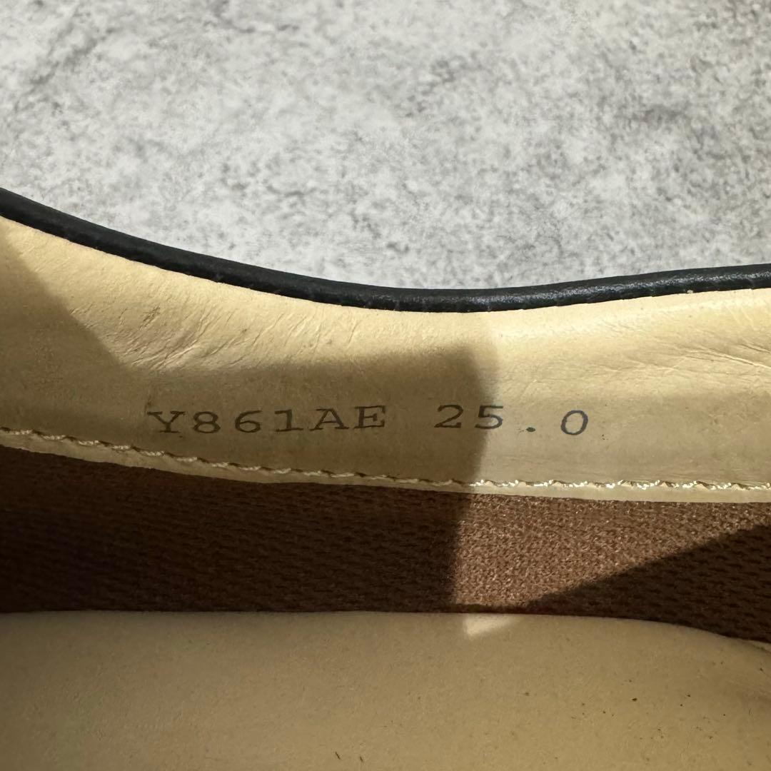 【未使用品】REGAL 25 デッキシューズ　3eye レザー　ビブラムソール