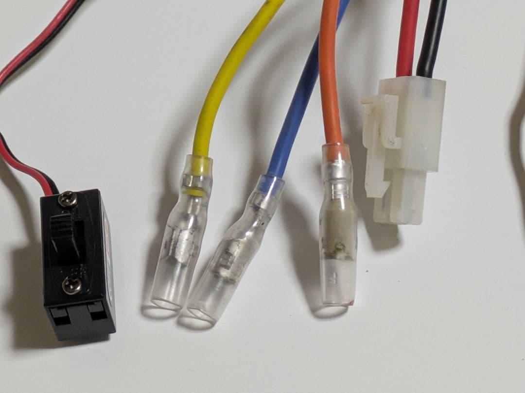 ★タミヤ★ファインスペック2.4Gプロポセット メカ4点の中古品 外箱、取説あり