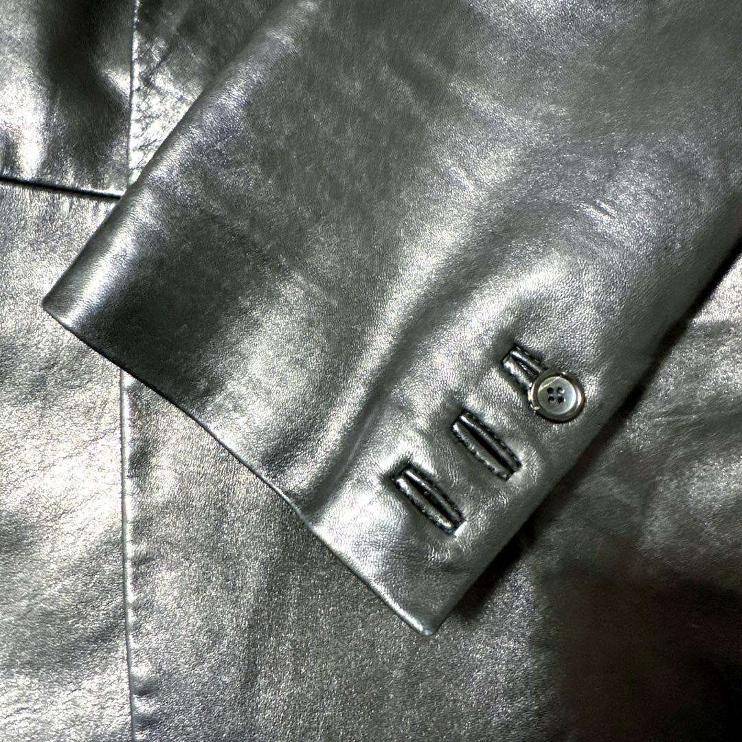 GUCCI グッチ レザージャケット トムフォード期 ブラック カーフスキン