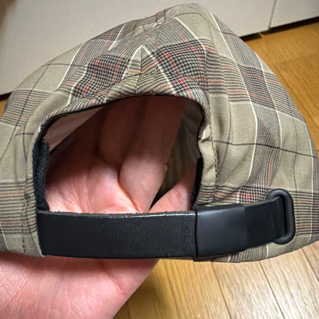 帽子 comesandgoes Check Cap/Beige 1LDK