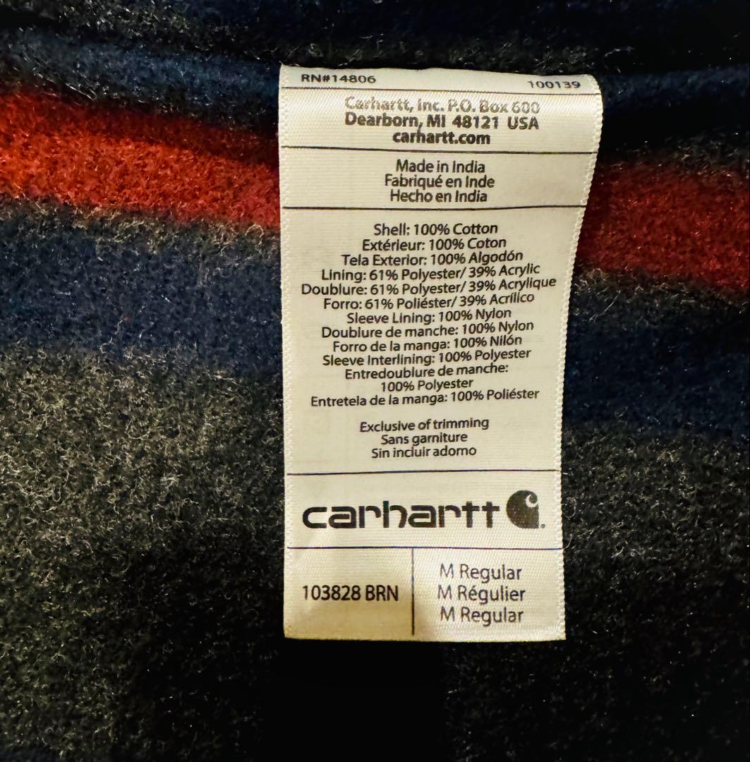 【未使用】 Carhartt Duck Detroit Jacket ブラウン
