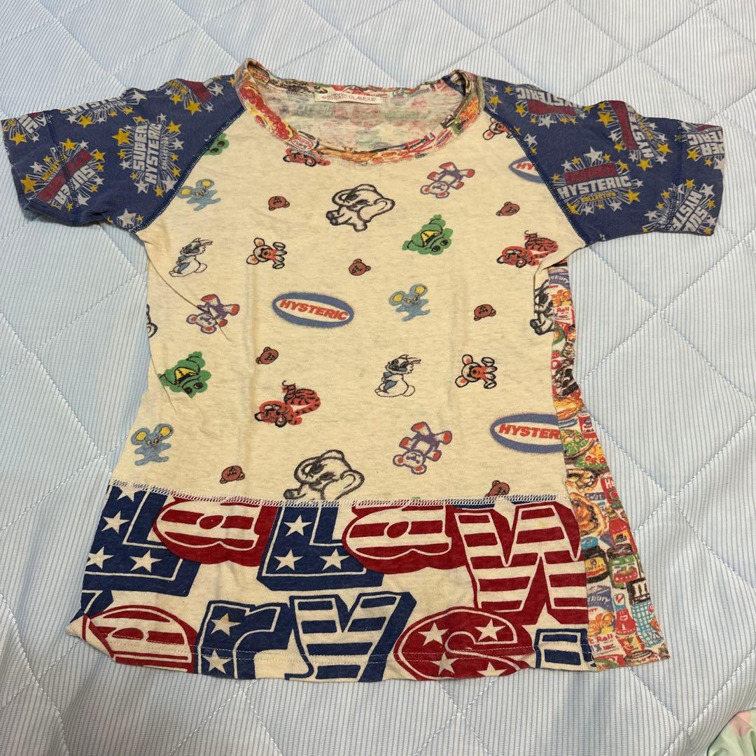 初期　HYSTERIC GLAMOUR 総柄　半袖　Tシャツ