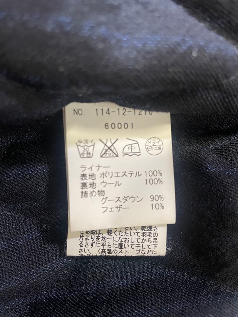 シップス モッズコート ダウンライナー ラクーンファー オリーブ Ⅿ ミリタリー