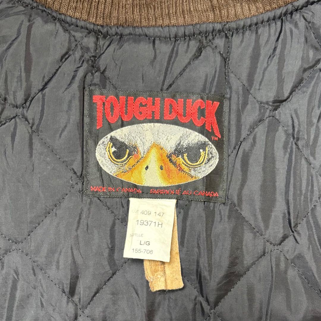 【希少カナダ製】TOUGH DUCK90sダックベストキルティングライナー付きL