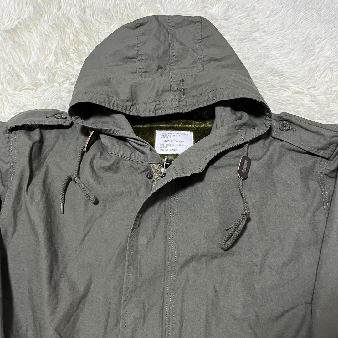 【美品】HOUSTON 米軍 M-51パーカモッズコート青島コート S