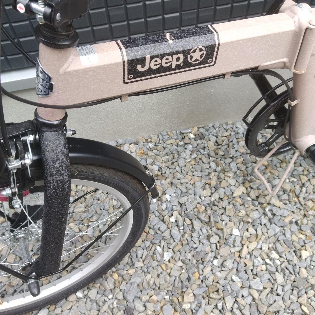 Jeep JE-206G 折りたたみ自転車 20インチ 2025年