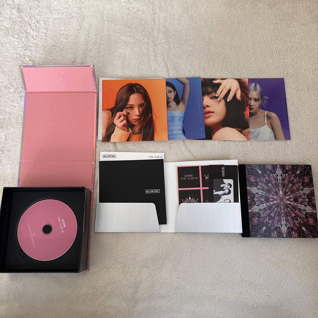 BLACKPINK アルバム CD 7枚 ポストカード ステッカーまとめ売り