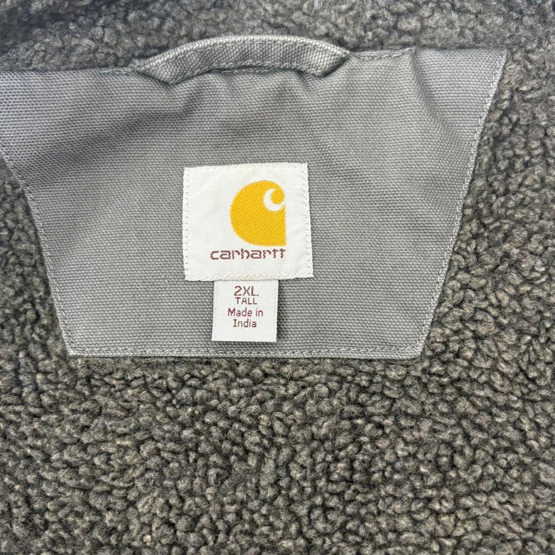 ★CARHATT ダックベスト 104277 希少サイズ 2XL グレー 色濃★