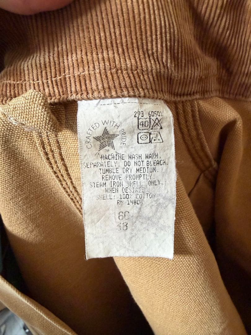 Carhartt ミシガンチョアコートカバーオール　星タグ80s