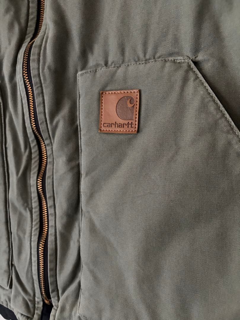 Carhartt ダックベストUSA製 カーハート ヴィンテージ L ダウン