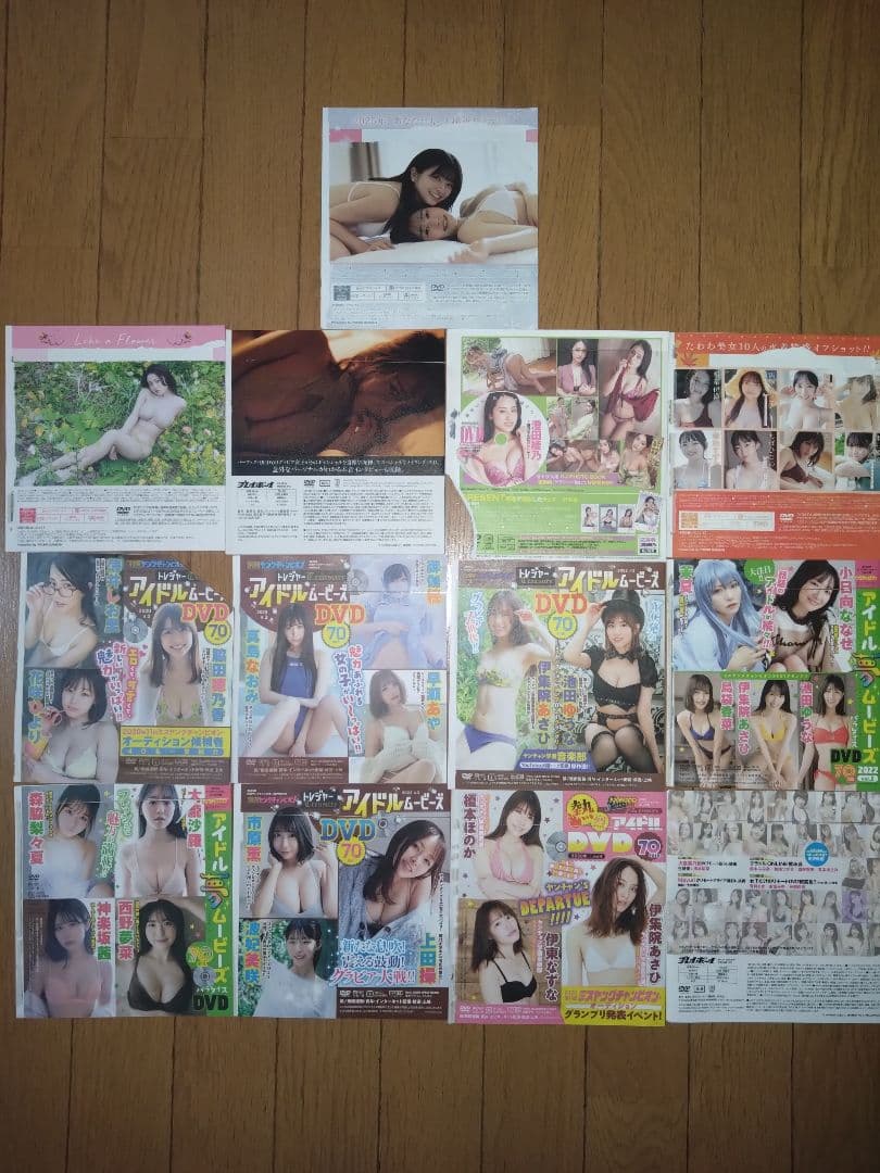 ヤングチャンピオン等 付録 DVD 計39枚 沢口愛華 えなこ 白濱美兎
