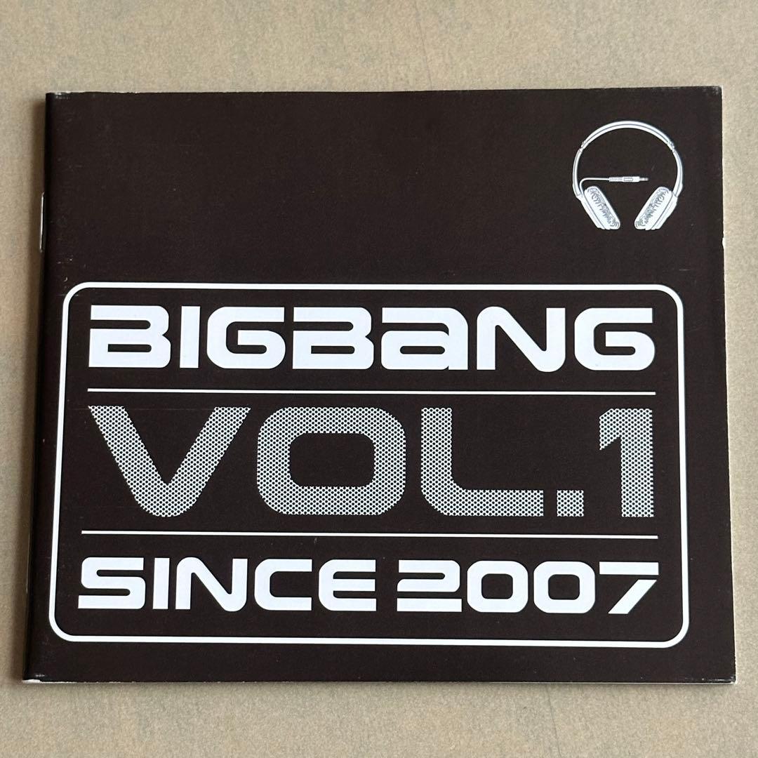 BIGBANG VOL.1 SINCE 2007 DVD付き