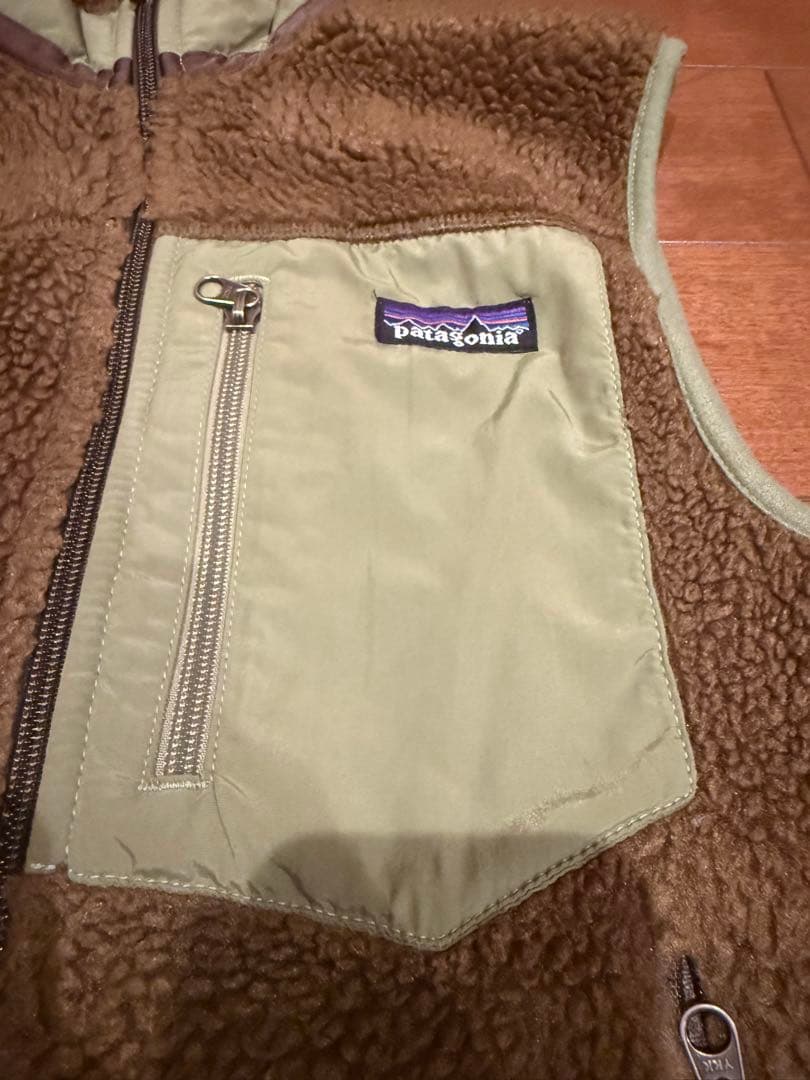 Patagonia パタゴニア レトロX フリースベスト XSサイズ（グリーン）