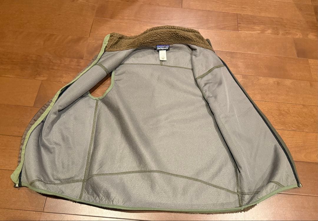 Patagonia パタゴニア レトロX フリースベスト XSサイズ（グリーン）