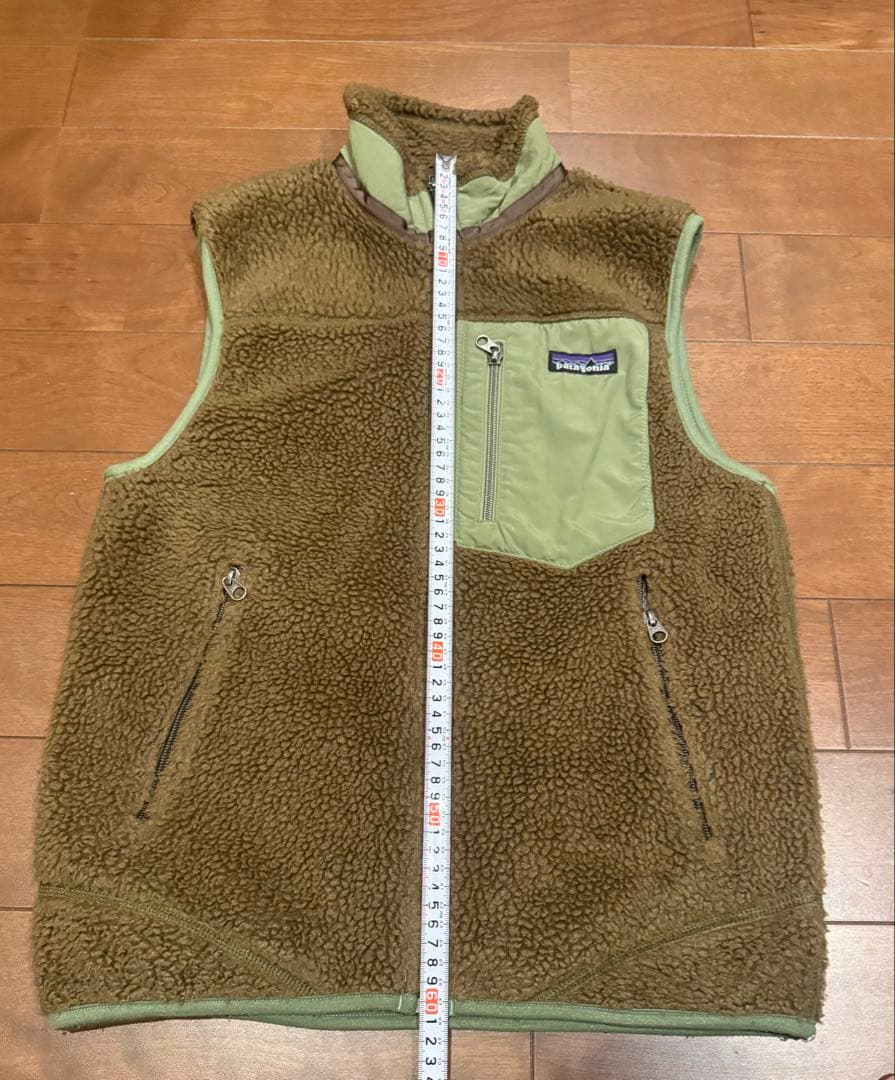 Patagonia パタゴニア レトロX フリースベスト XSサイズ（グリーン）