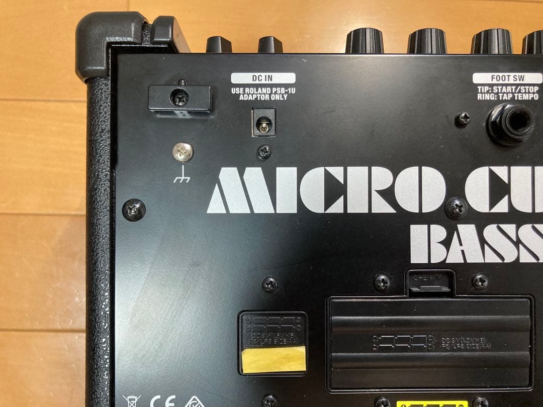 ローランド MICRO CUBE BASS RX 社外ACアダ付 送料込み