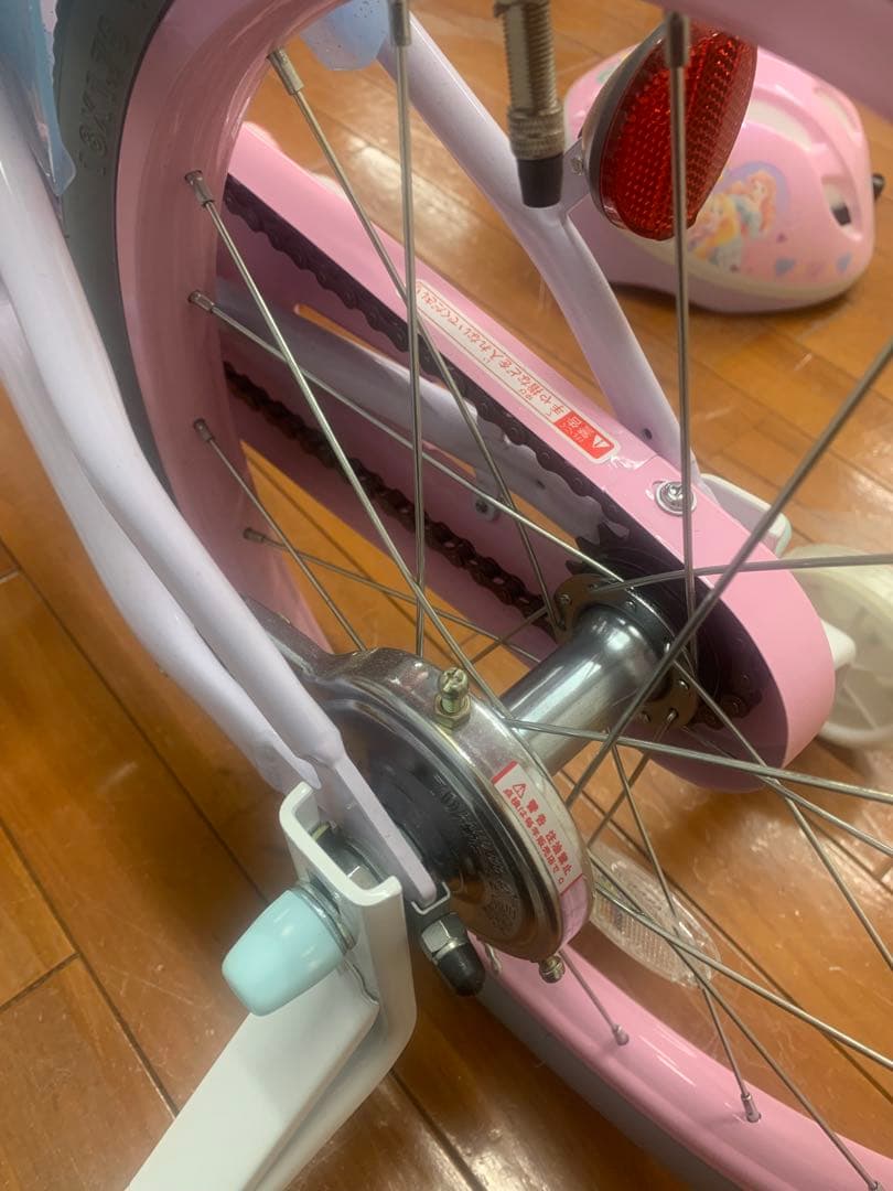 【まいち】 美品！ゆめラブ18型　新品ヘルメット、プロテクター