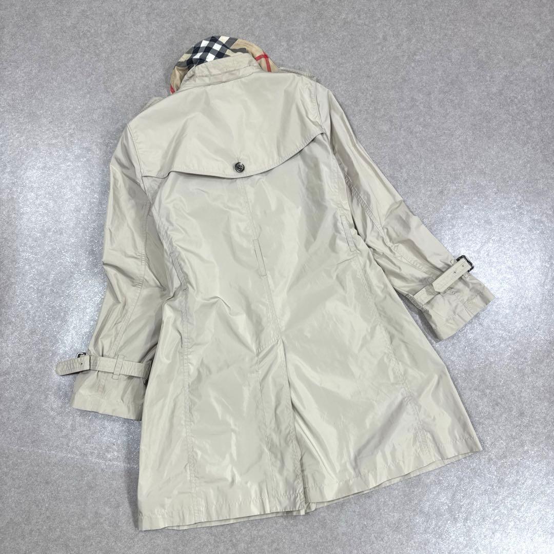 BURBERRY LONDON ナイロン トレンチコート 内メッシュ加工 44
