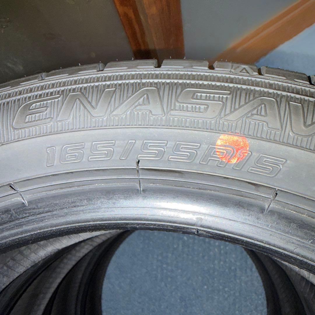 DUNLOP ENASAVE EC300 165/55R15 4本　 新車外し
