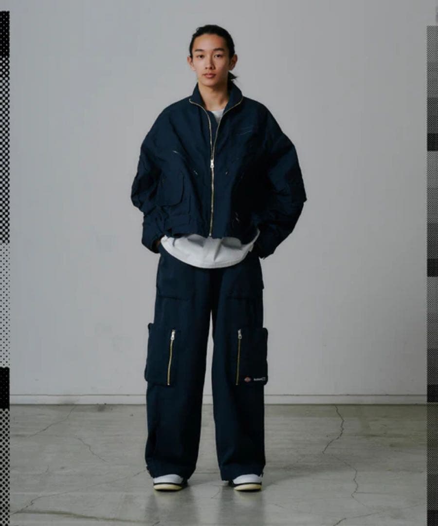 ま*り様 FACETASM × Dickies FLIGHT JACKET ネイ