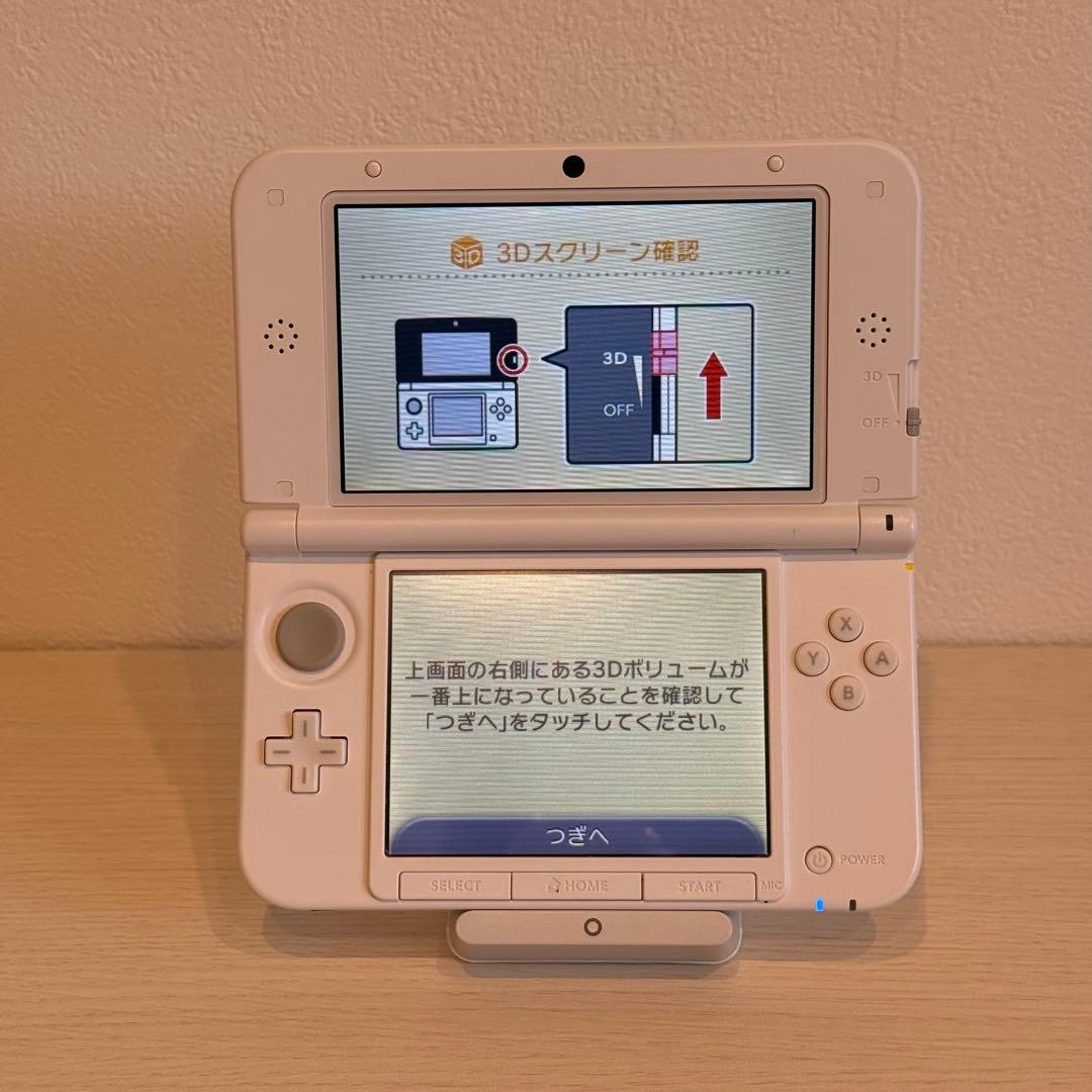 ニンテンドー3DS LL ホワイト 箱付き 3-032