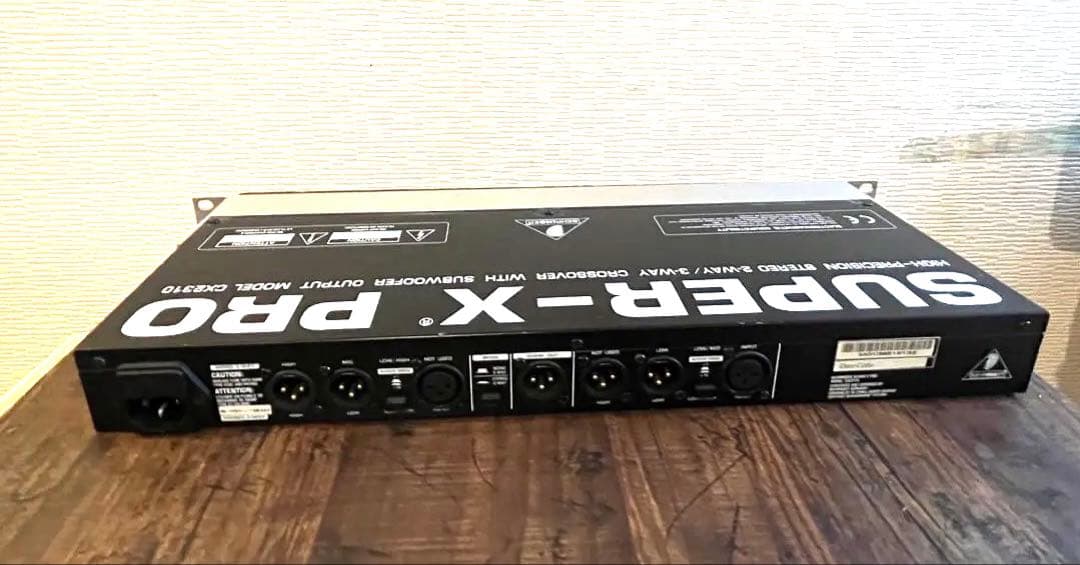 BEHRINGER SUPER-X PRO CX2310 PA クロスオーバー