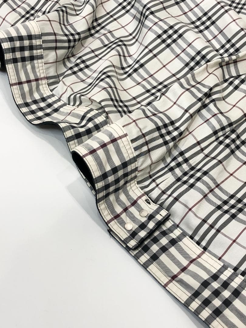 BURBERRY BLACK LABEL シャドーベロア ジャケット L