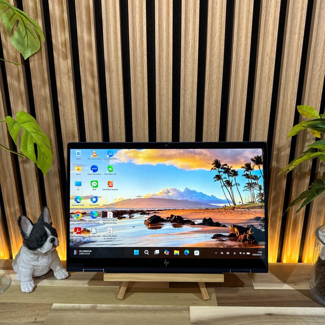 準備品2in1モデル‼️HP☘メモリ16GB☘SSD512GB☘ノートパソコン