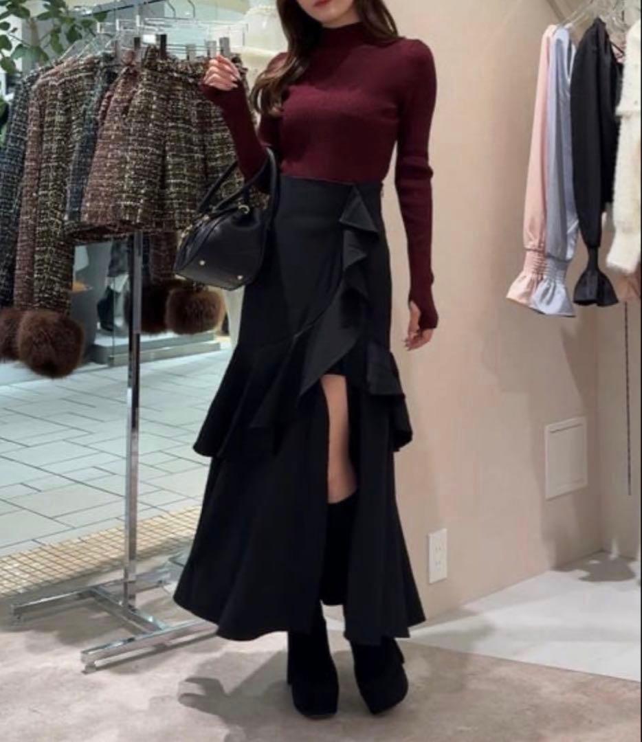 新品リエンダ♡フリルスリットハイウエスト リップサービス リゼクシー スナイデル