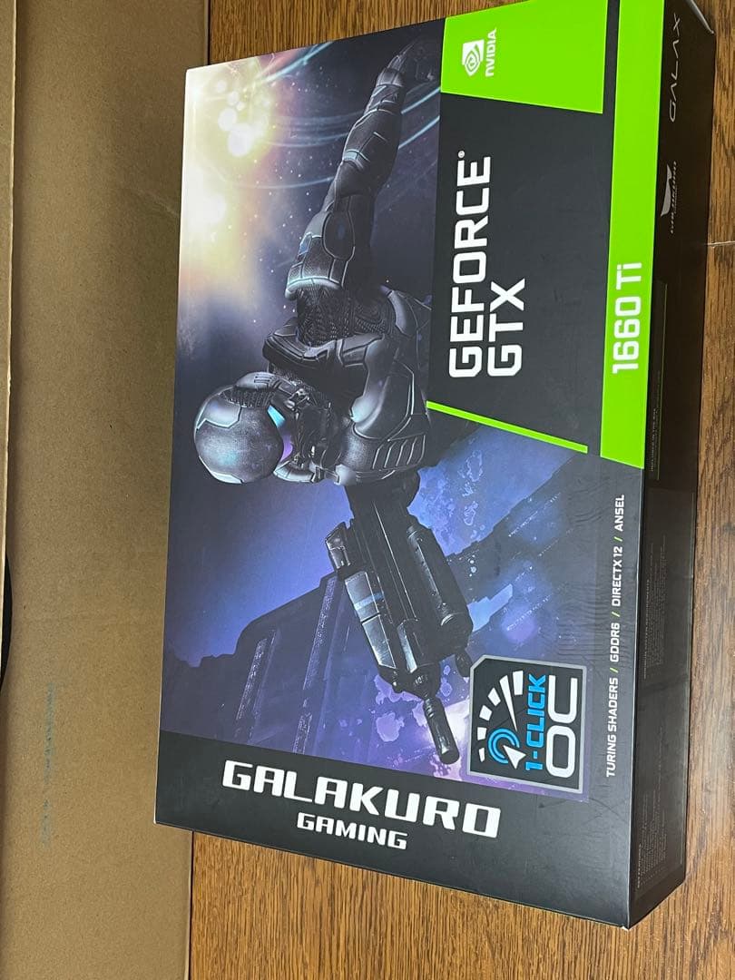 GTX 1660 Ti 6GB GDDR6 グラフィックボード