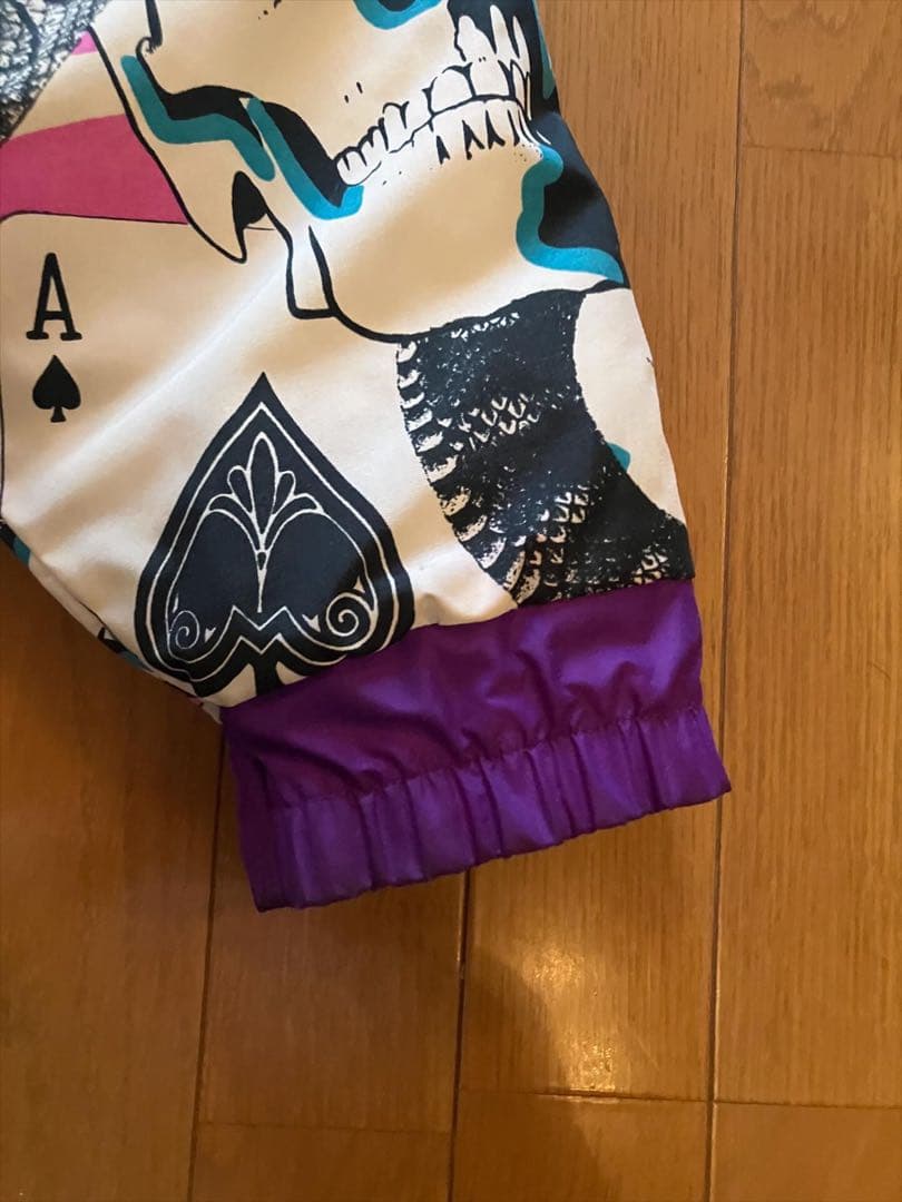 80's FOX IMAGE ジャケット 紫・黒・多色
