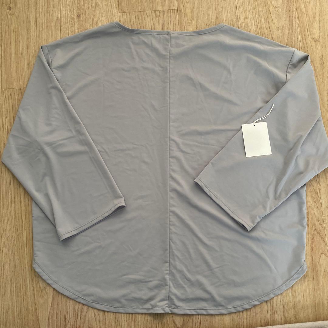 【超美品】LavishGate ラッシュガード　グレー　ボートネック