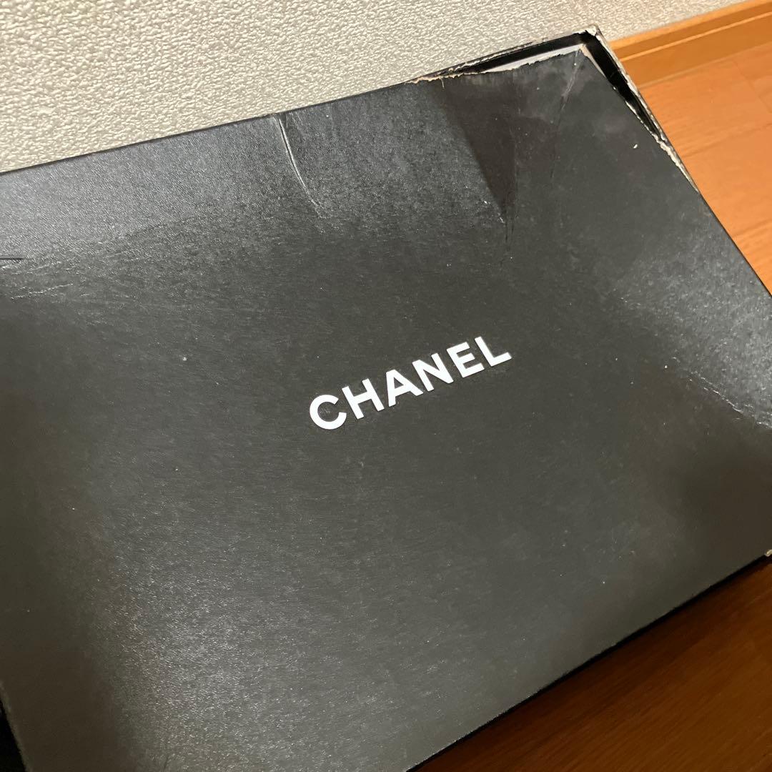 【美品】CHANEL シャネル レインブーツ カメリア/キルティング柄 37