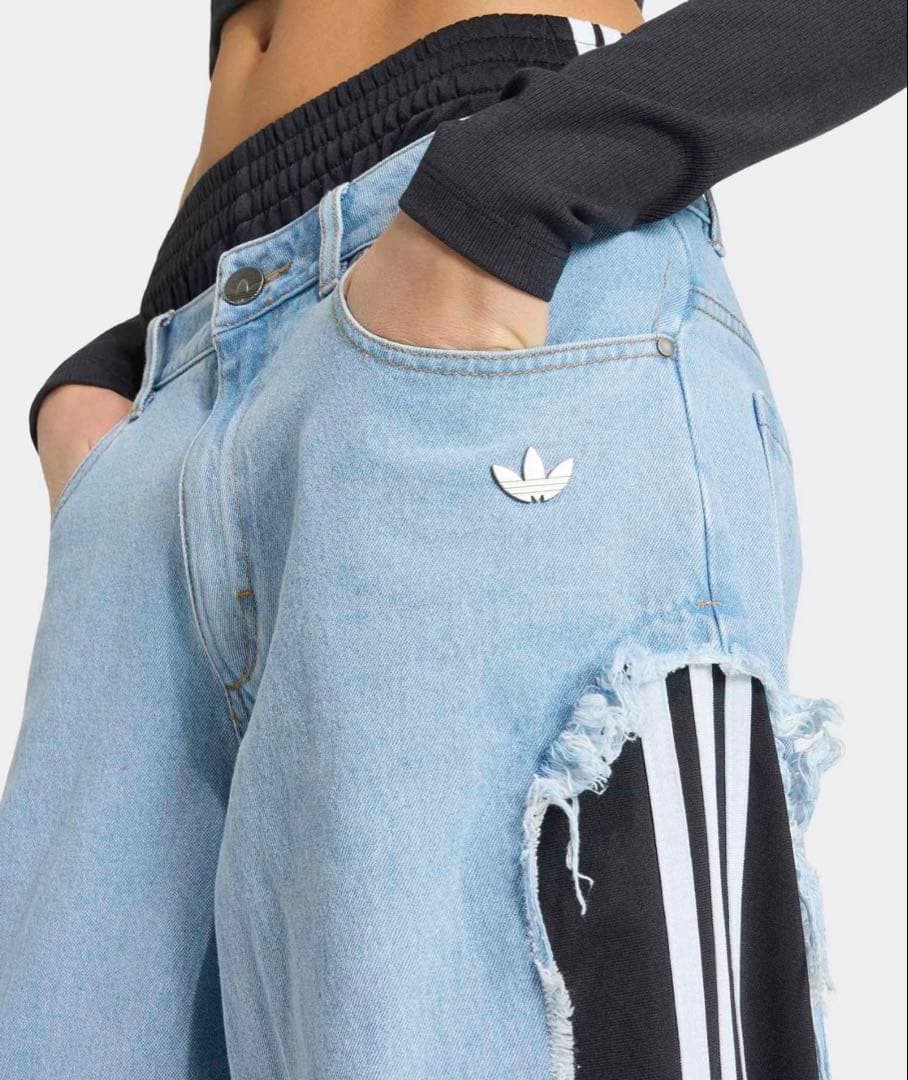 【新品】adidas ADILENIUM 5.0デニムパンツ 3XL