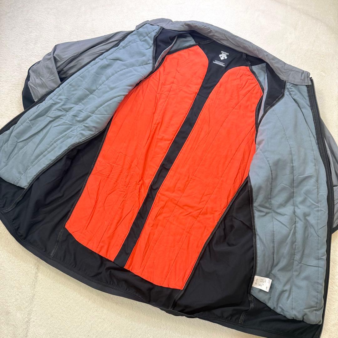 【DESCENTE】デサント 異素材ハイブリッド 高機能中綿ジャケット XL