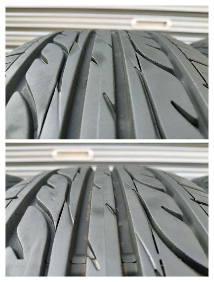 2022年製 DUNLOP EC202 215/60R16 バリ溝中古４本セット
