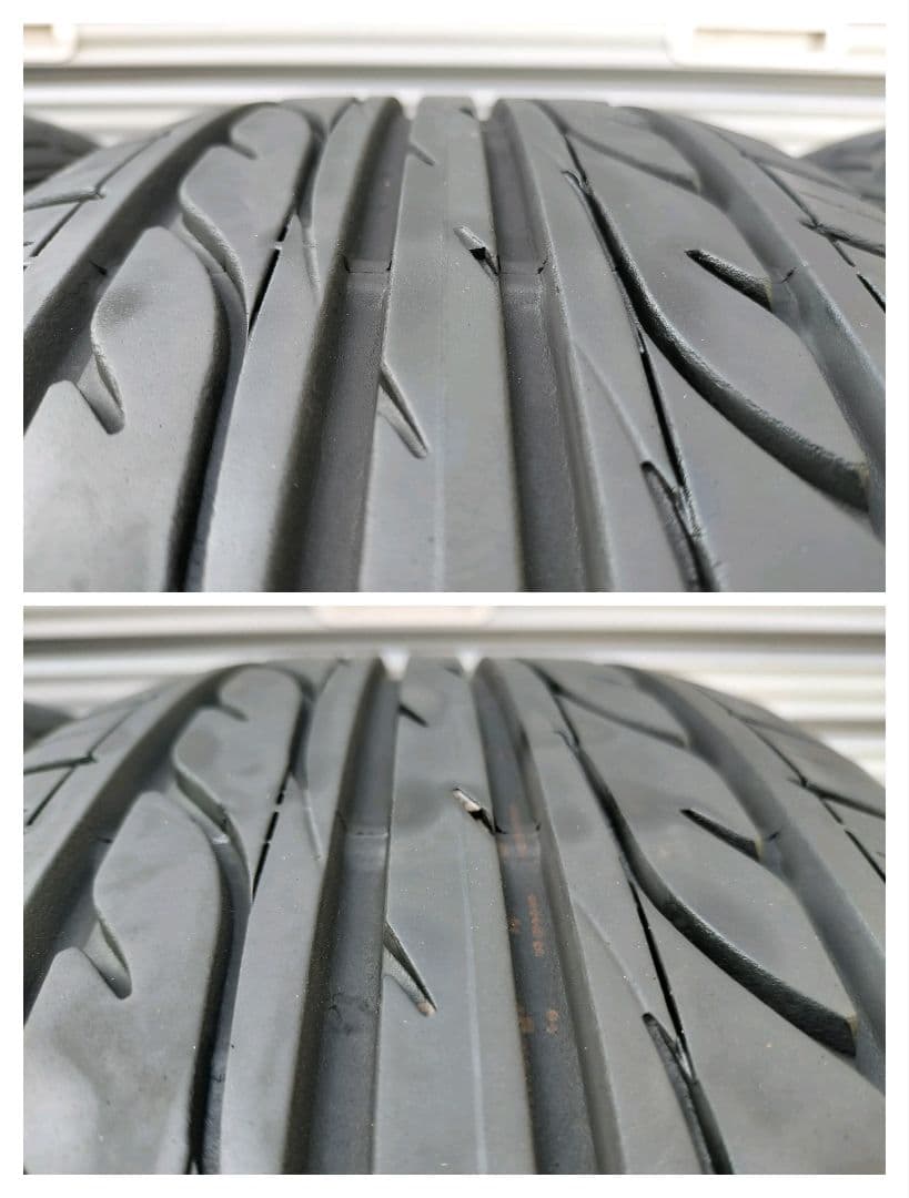 2022年製 DUNLOP EC202 215/60R16 バリ溝中古４本セット