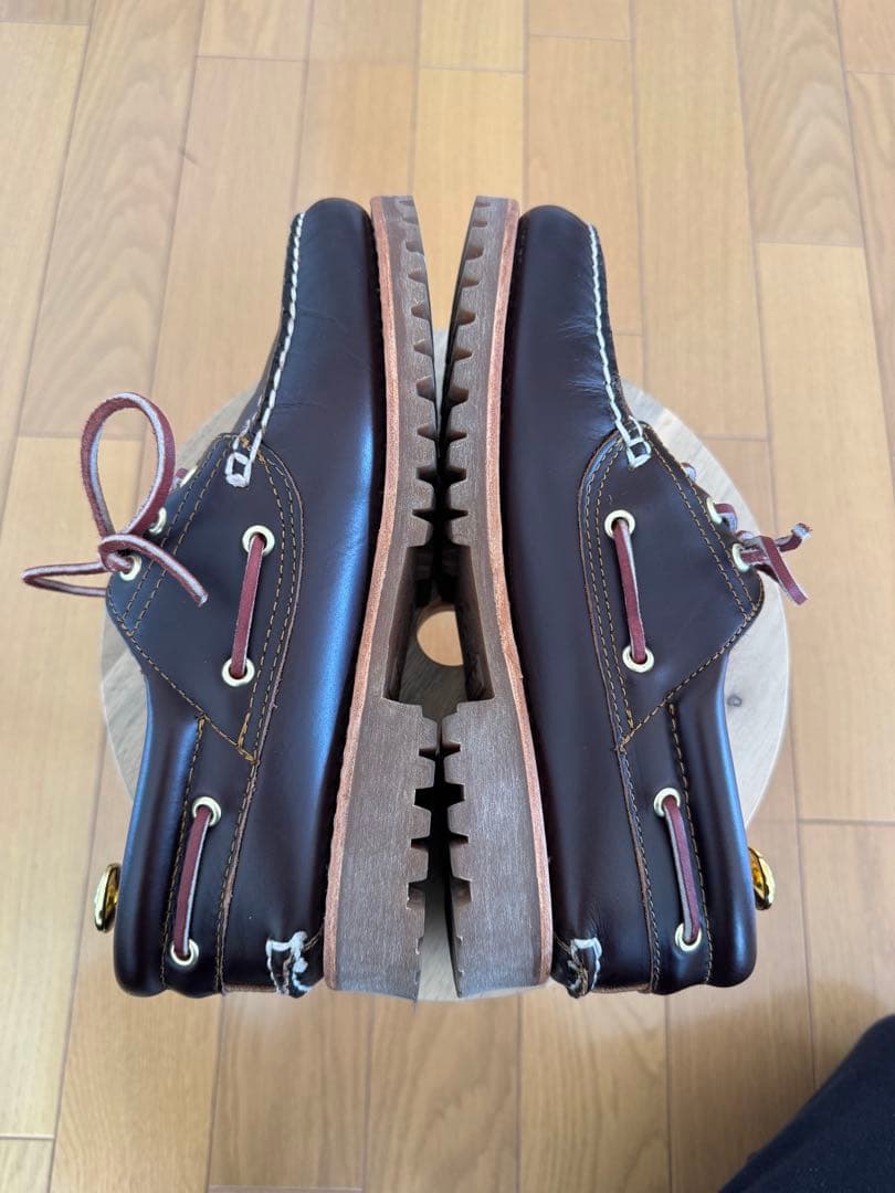 Timberland 3eye クラシックラグ ダークブラウン25.5cm