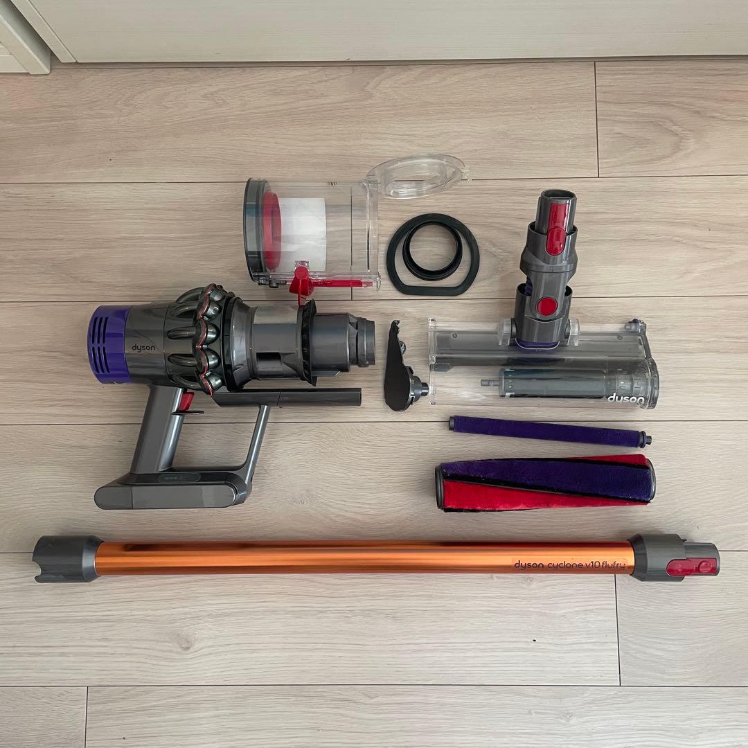 Dyson Cyclone V10 Fluffy sv12 充電スタンド付