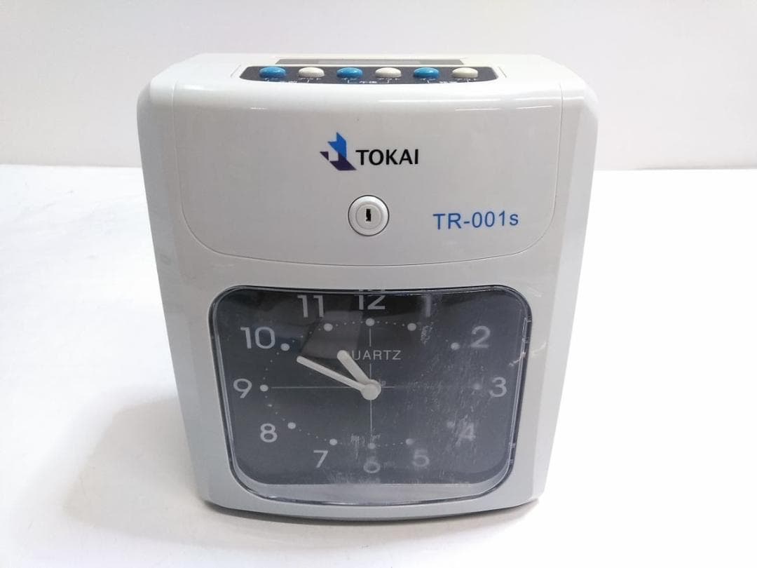 TOKAI タイムレコーダーTR-001s タイムカード ラック付き♪