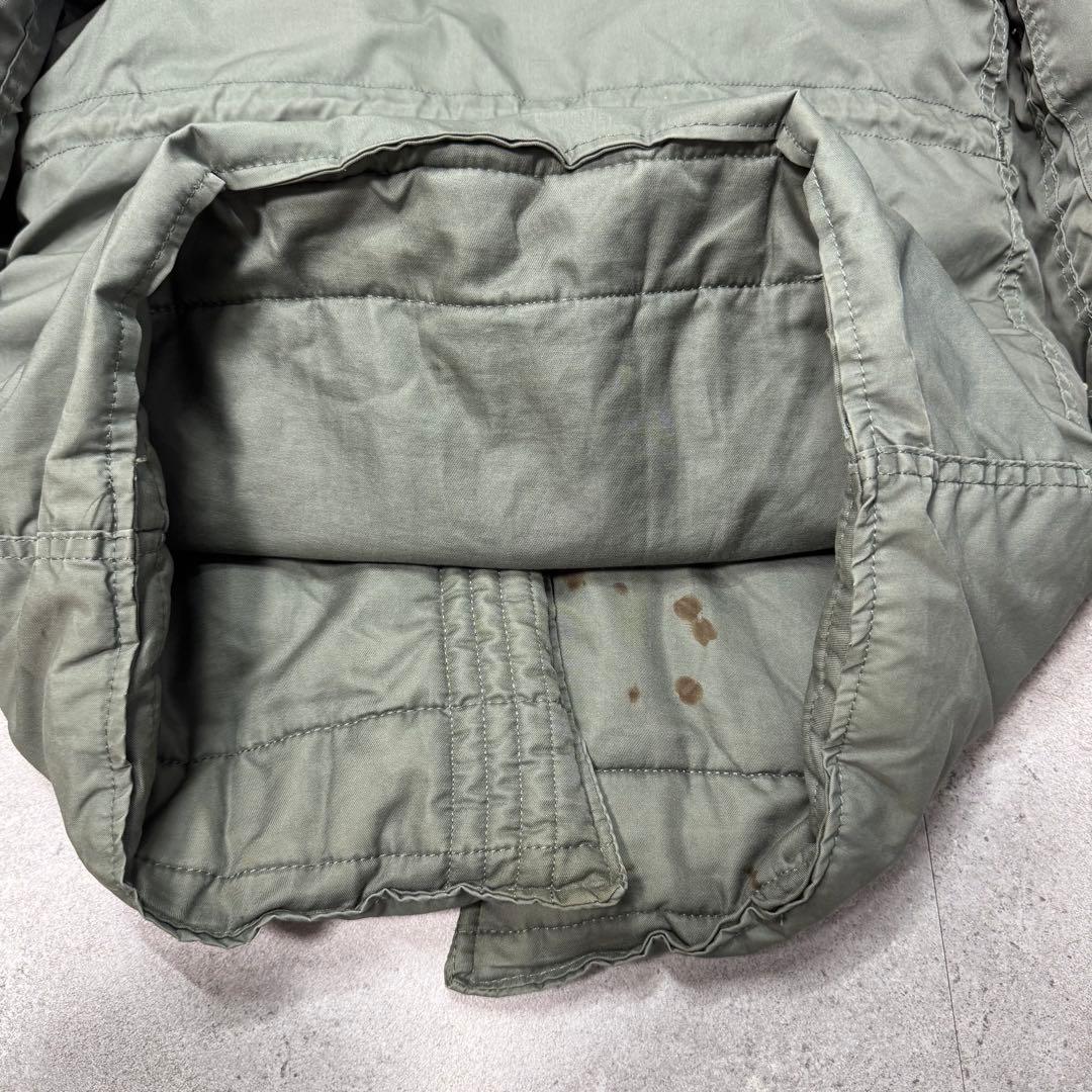 希少サイズ XXS 80s 米軍 官給品 N-3B セージグリーン ユニセックス