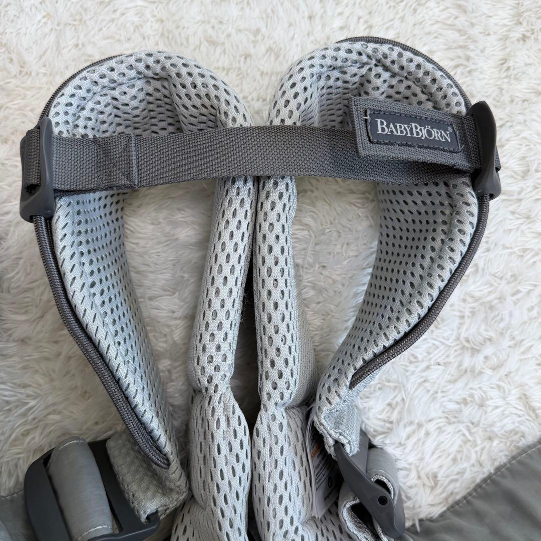 もちもち ベビービョルン ONE KAI Air シルバー グレー