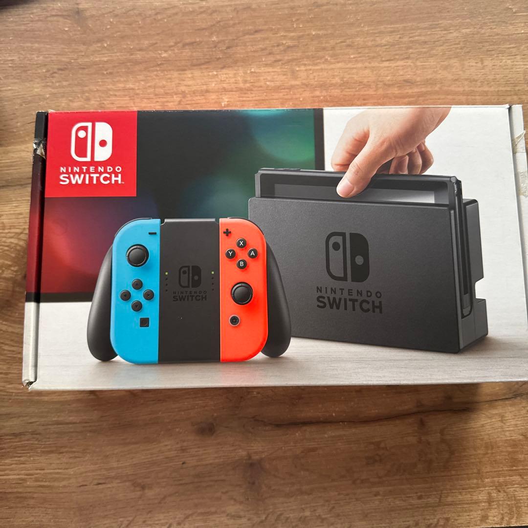 Nintendo Switch 青と黄 本体と付属品