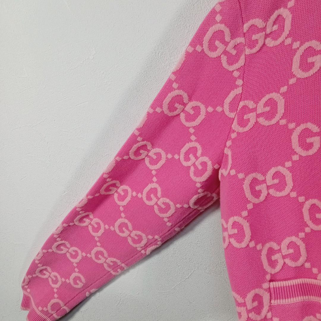 GUCCI GG コットンジャカードカーディガン S（165/88Y）