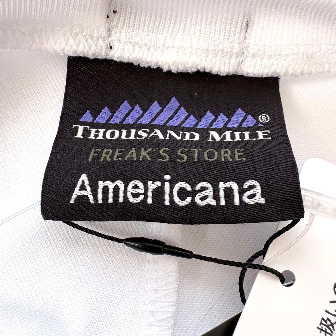 【タグ付き】アメリカーナ×サウザンドマイル　フレンチスリーブTシャツ　2025