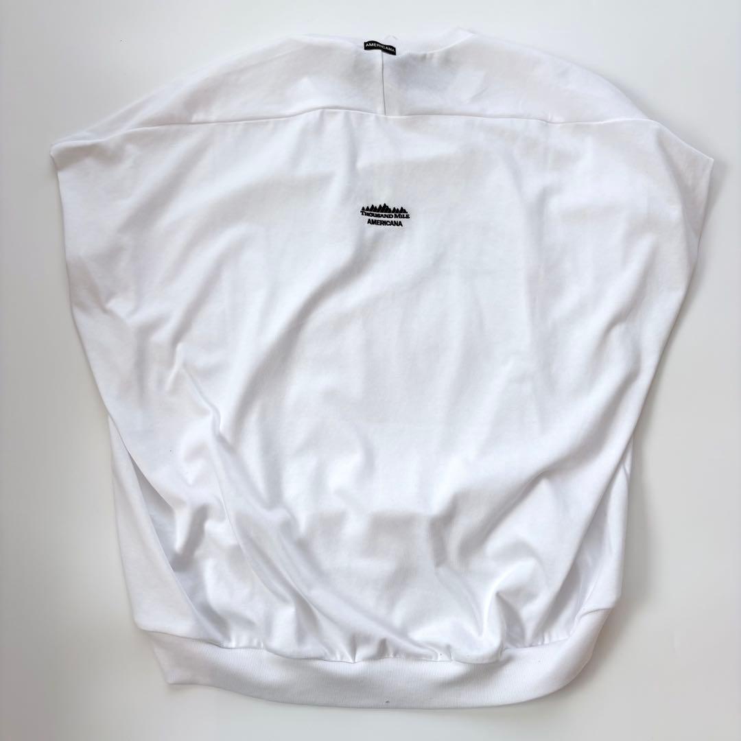【タグ付き】アメリカーナ×サウザンドマイル　フレンチスリーブTシャツ　2025