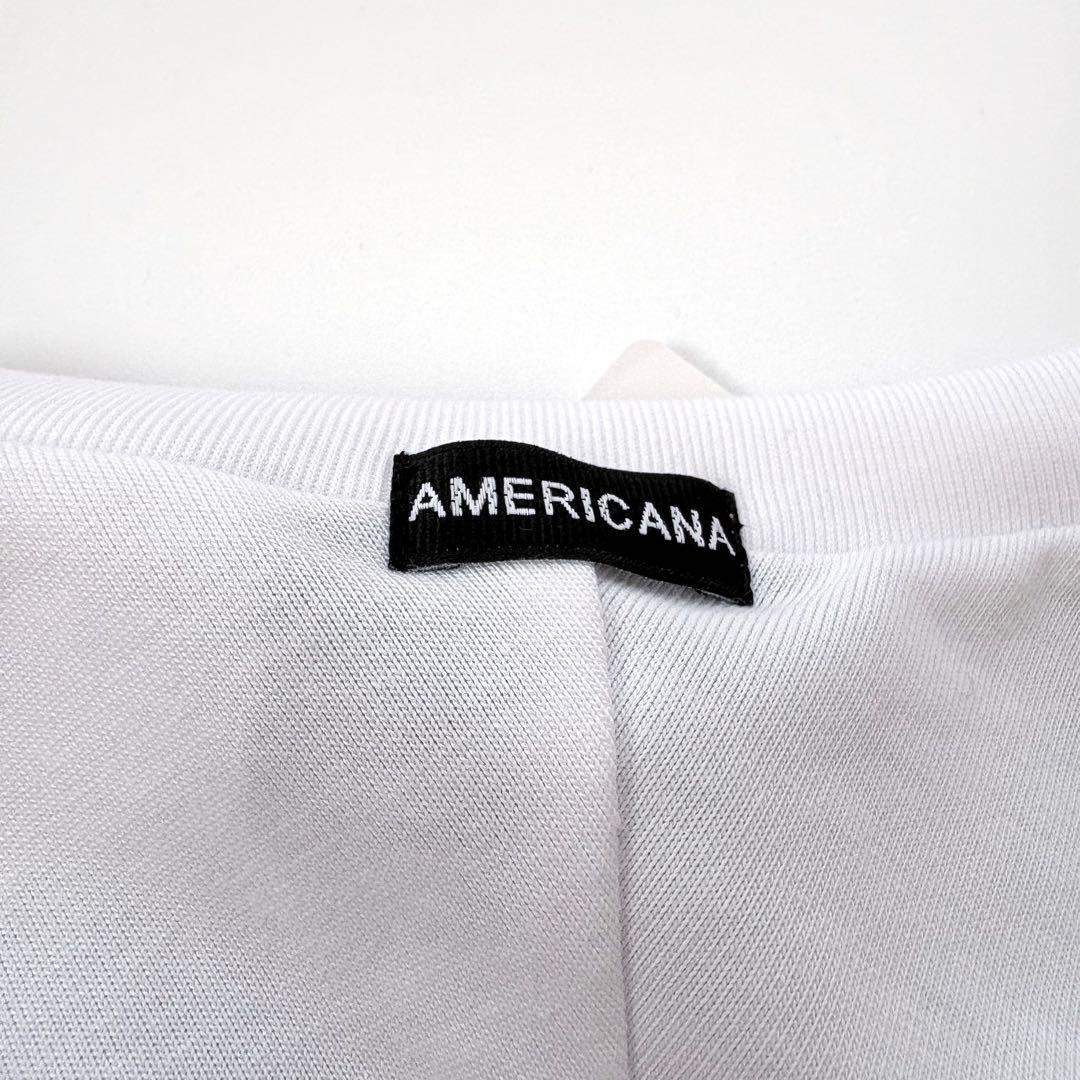 【タグ付き】アメリカーナ×サウザンドマイル　フレンチスリーブTシャツ　2025